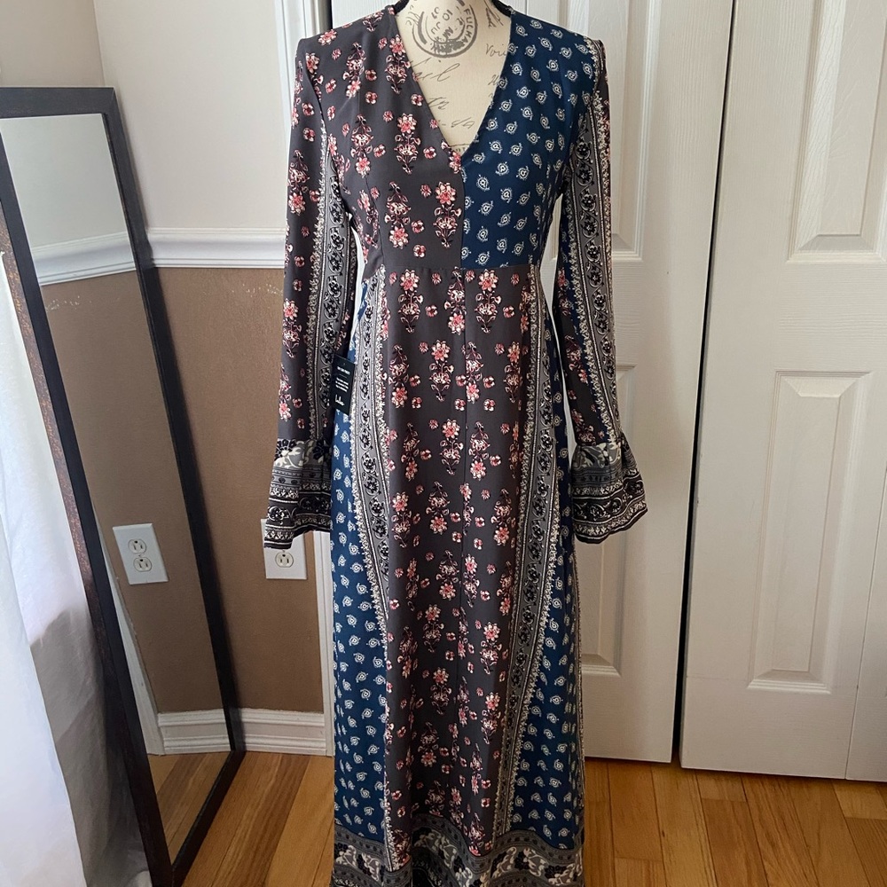Paisley Patterned Dress